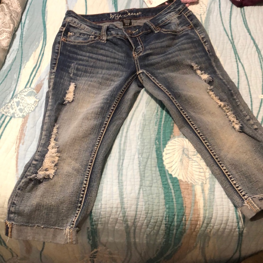Ariya jeans capris size 3/4